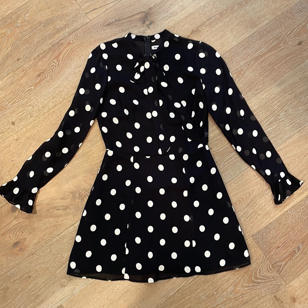 Polka Dot Mini Dress by Reformation